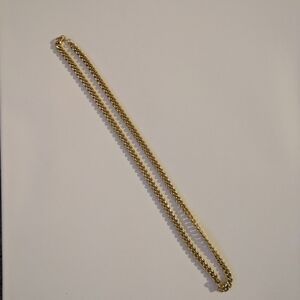 Miami Cuban Style 18k Gold Plated Chain Necklace